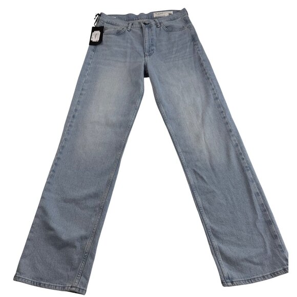 rag & bone Hattie Light Wash Mid-Rise Full Length Straight Leg Jeans SZ 29 NWT - Picture 1 of 12